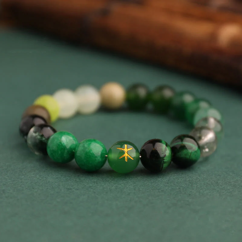 Bracciale Buddha Stones Five Elements Vari Agata Equilibrio Fortuna - Image 18