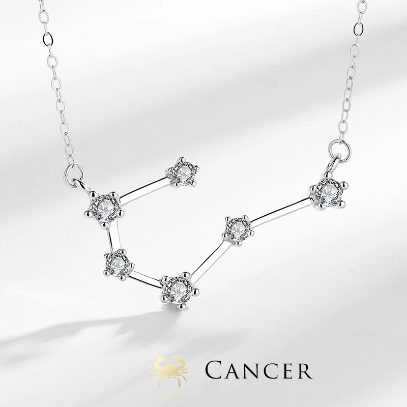 Buddha Stones 925 Sterling Silver 12 Costellazioni dello Zodiaco Astrologia Benedizione Collana Pendente - Image 8
