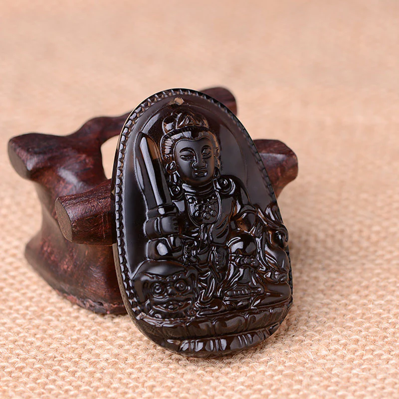Collana di protezione in ossidiana dello zodiaco cinese - Image 4