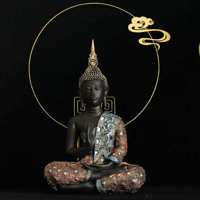 Decorazione FengShui del Buddha tibetano Buddha Stones - Image 4