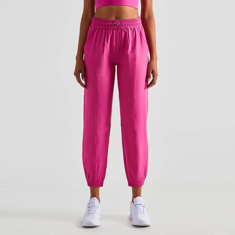 Pantaloni da jogging sportivi da yoga fitness a vita alta con tasche Buddha Stones - Image 35