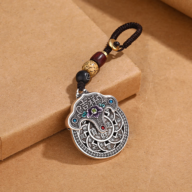 Portachiavi con Buddha Stones, ricchezza di buon auspicio - Image 3